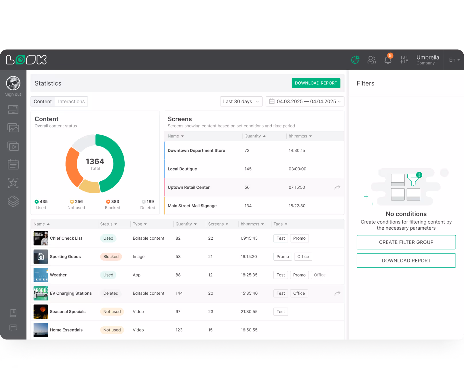 Playback Analytics Feature Dashboard